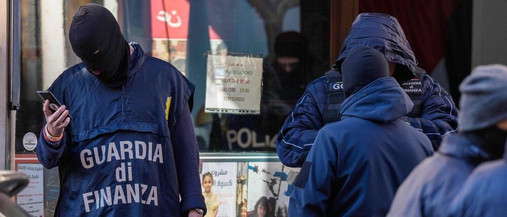 In Italien sind Ermittler gegen mutmaßliche Unterstützer der Hamas vorgegangen. 