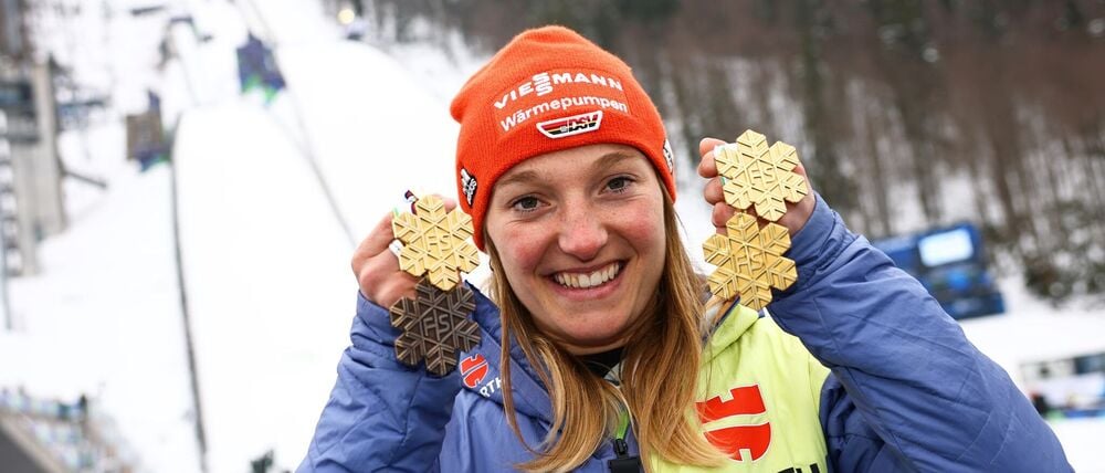 Katharina Schmid beendet ihre Karriere. (Archivbild)