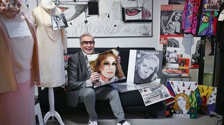 Ein kleiner Schrein: Visagist René Koch erinnert an seine Hilde.