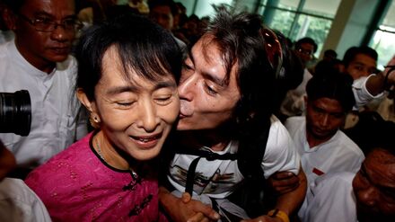 Kim Aris, der Sohn der inhaftierten Friedensnobelpreisträgerin Aung San Suu Kyi, wendet sich immer wieder mit Videos an die Öffentlichkeit. (Archivbild)