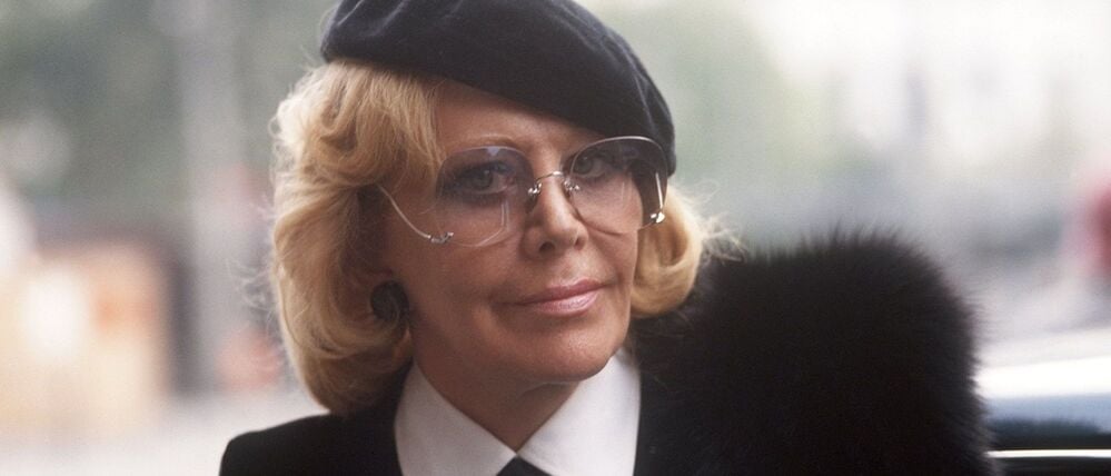 Hildegard Knef (Undatierte Aufnahme von 1982).