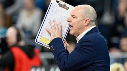 Joel Banks und die BR Volleys gewinnen zum Jahresausklang deutlich. (Archivbild)