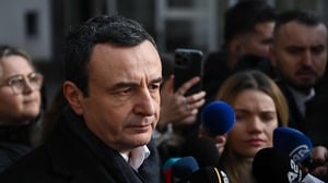 Kosovos Premierminister Albin Kurti.
