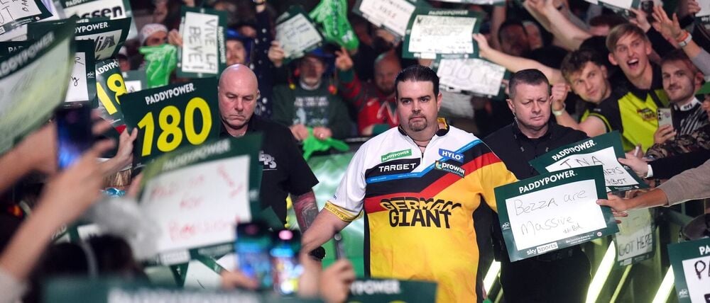 Gabriel Clemens bei seinem Einlauf.