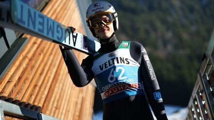 Philipp Raimund fällt nicht nur wegen seiner guten Skisprung-Form auf.