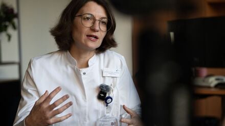 Harhaus-Wähner steht dieses Silvester am Operationstisch.