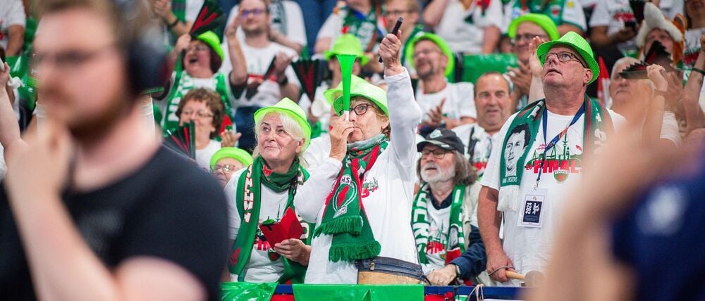 Der Fanclub der Füchse Berlin sorgt bei jedem Heimspiel für ordentlich Lärm. (Archivbild)