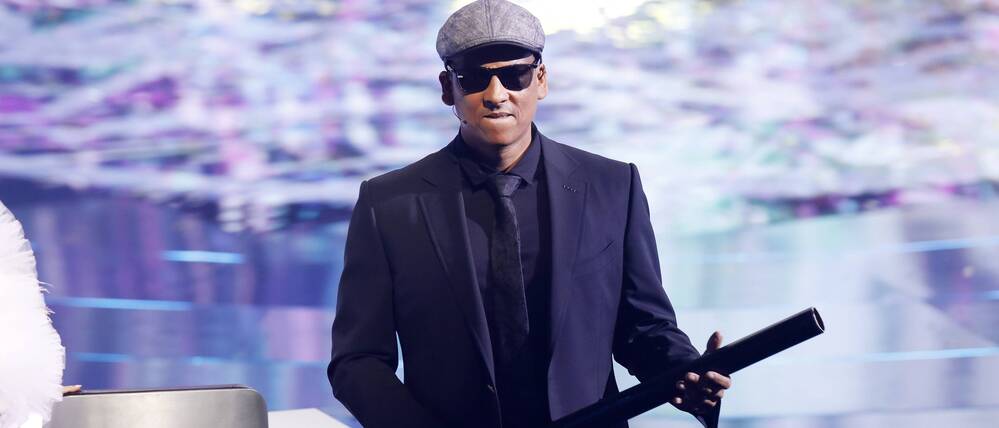 Xavier Naidoo auf der Bühne.