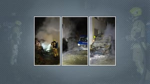 In der Nacht zu Sonntag wurde ein Berliner Kältebus in Brand gesetzt. Das Feuer schlug auf ein weiteres Fahrzeug über.