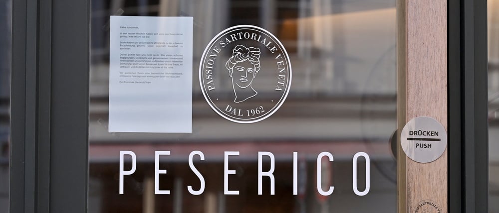 Peserico-Filiale in Potsdam.