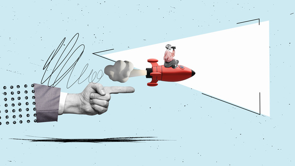 Auf zu Neuem: Forscher auf der Suche nach attraktiven Wissenschaftsländern (Illustration).