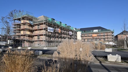 In Krampnitz werden alte Kasernen zu Wohnungen umgebaut.