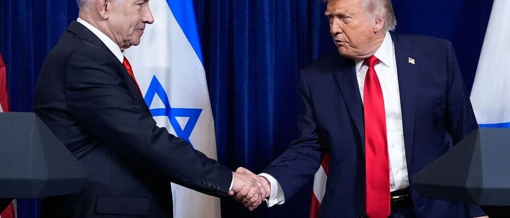 US-Präsident Trump und Israels Premier Netanjahu sehen den Iran weiter als Bedrohung.