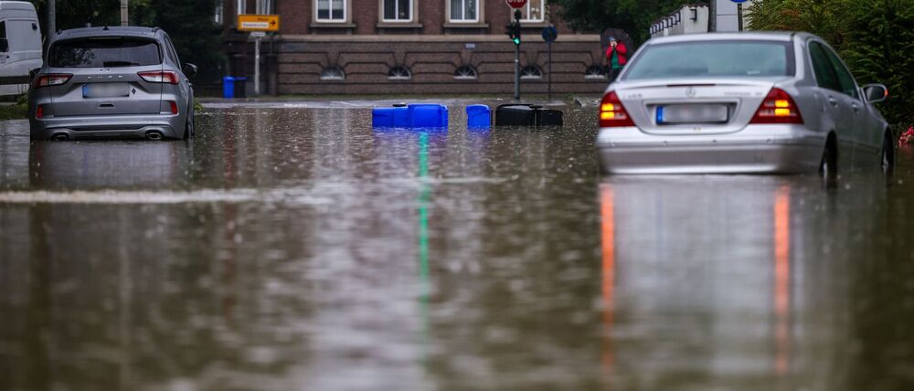 Im zu Ende gehenden Jahr gab es nach einer ersten Schätzung weniger Unwetterschäden in Deutschland. (Archivbild)