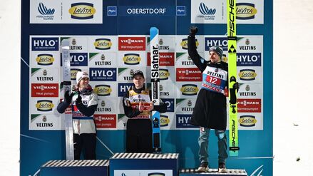 Hoffmann rückte unverhofft aufs Podium.