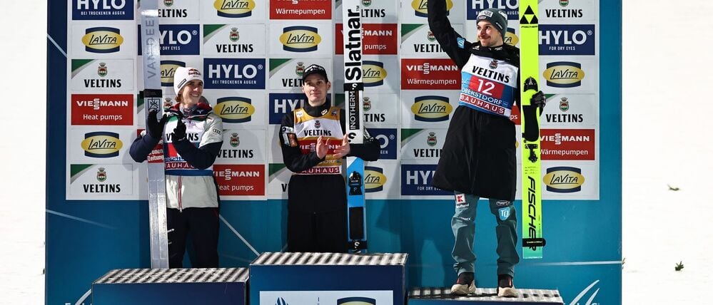 Hoffmann rückte unverhofft aufs Podium.