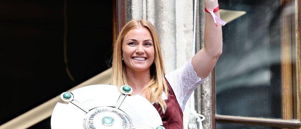 Glodis Perla Viggosdottir hat ihr Glück auch privat gefunden. (Archivbild)