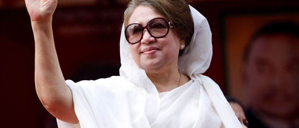 Khaleda Zia, hier auf einem Foto aus dem Jahr 2012 zu sehen, ist im Alter von 80 Jahren gestorben. (Archivfoto)