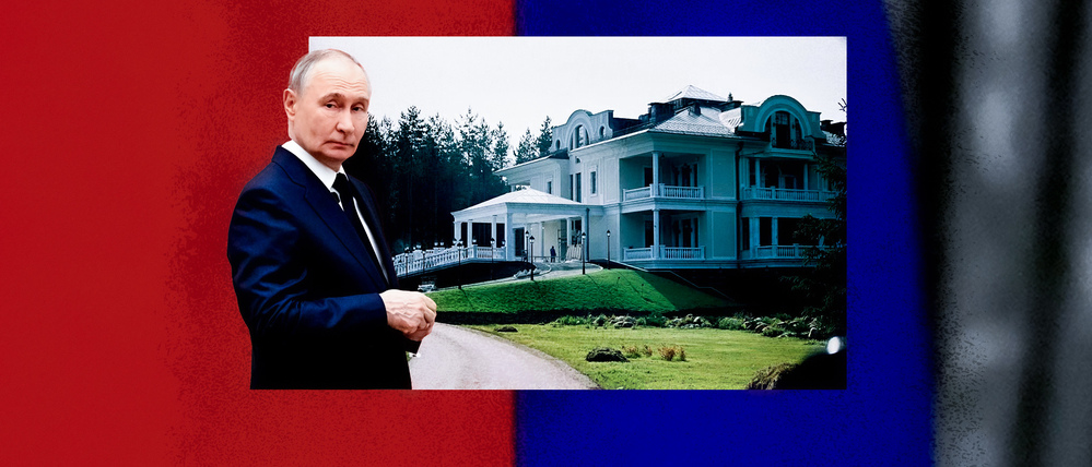 Streng geheim und offenbar mächtig pompös: Putins Residenz in Waldai. (Archivfoto)