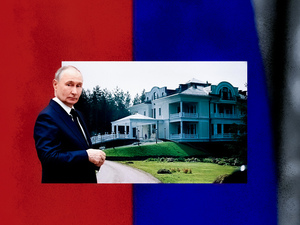 Streng geheim und offenbar mächtig pompös: Putins Residenz in Waldai. (Archivfoto)