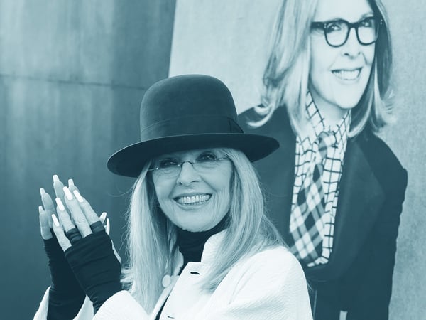 Diane Keaton kommt am 08.06.2017 in Los Angeles, USA, zu den 45. AFI Life Achievement Awards ihr selbst zu ehren. Foto: Chris Pizzello/Invision/AP/dpa +++ dpa-Bildfunk +++