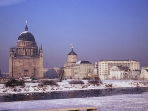 Der Alte Markt in Potsdam im Dezember 1968.