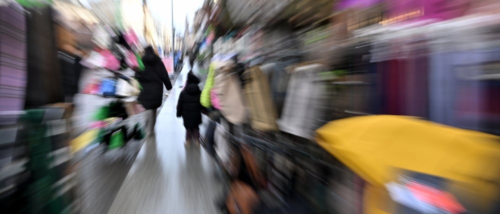 Potsdam, 29.12.2025, Lokales, 
Brandenburger Straße, Brandenburger Strasse, Thema Einzelhandel, Weihnachtsgeschäft, Weihnachtsgeschaeft, 
Foto: Ottmar Winter PNN 