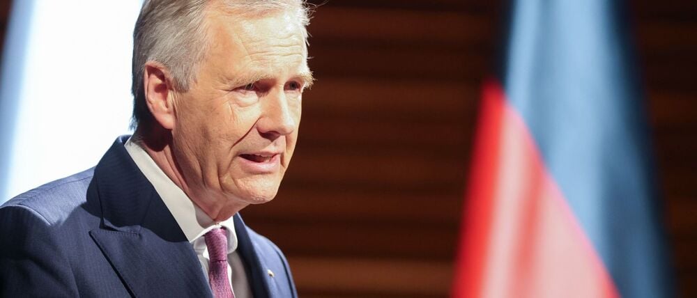 So kann es nicht weitergehen, meint Christian Wulff mit Blick auf die Regierung Merz. (Archivbild)