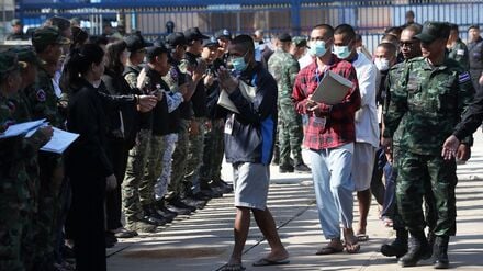Die kambodschanischen Soldaten waren 155 Tage in Thailand inhaftiert gewesen.