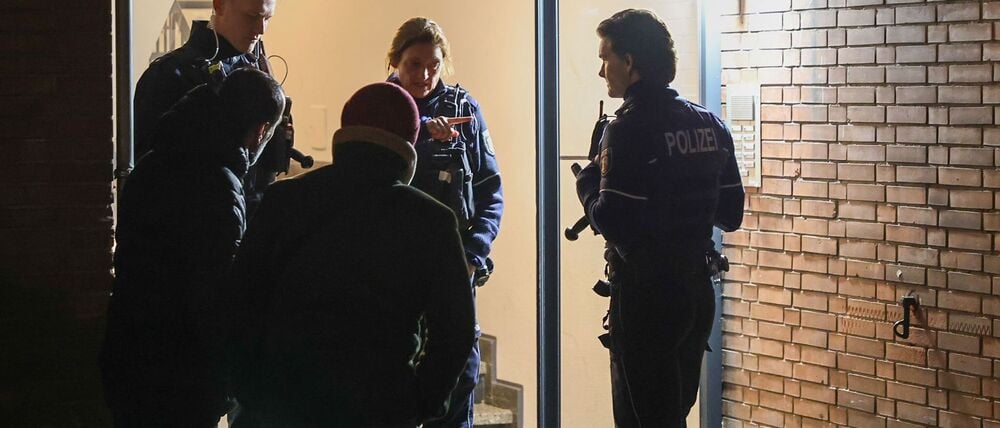 Die Polizei nahm den tatverdächtigen Jugendlichen noch vor Ort fest.