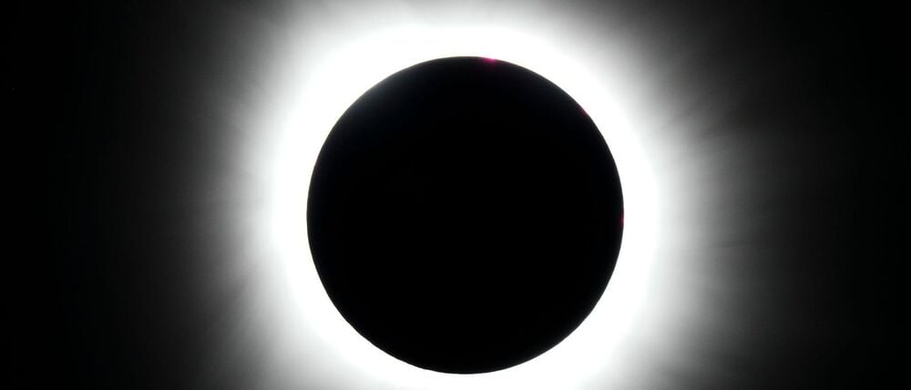 Eine totale Sonnenfinsternis ist ein beeindruckendes Schauspiel. (Illustration)