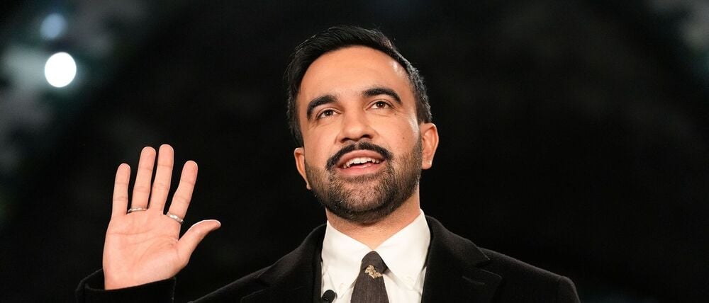 Der 34-jährige Mamdani hat einen rasanten Aufstieg vom Aktivisten zum Rathauschef hingelegt.