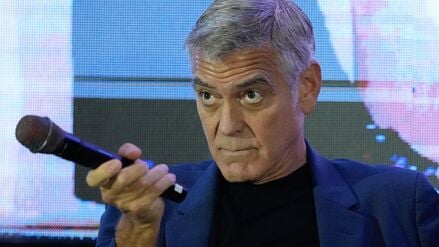 Hollywoodstar George Clooney ist nicht um eine Antwort verlegen, wenn der US-Präsident gegen ihn schießt. (Archivbild)