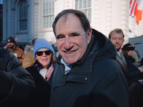 January 1, 2026, New York, New York, United States: RICHARD KIND attends inauguration of New York City Mayor Zohran Mamdani. New York United States - ZUMAs360 20260101_znp_s360_019 Copyright: xRichardxSwaffordx