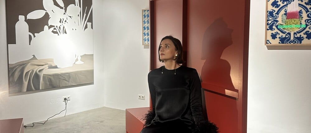 Natalka Yakymovych kam als Geflüchtete nach Berlin und eröffnete die Kunstgalerie Serpen Gallery in der Auguststraße.