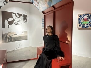 Natalka Yakymovych kam als Geflüchtete nach Berlin und eröffnete die Kunstgalerie Serpen Gallery in der Auguststraße.