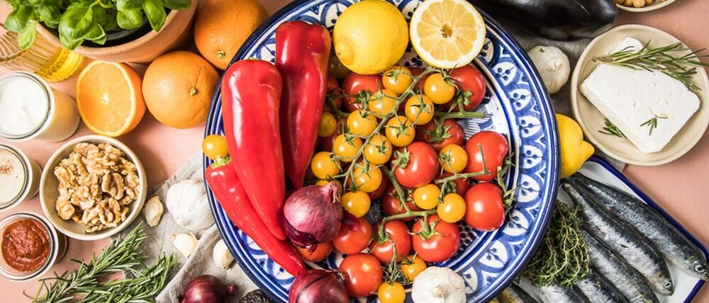 Die mediterrane Kost kommt der Leber zugute.