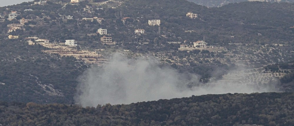 Smoke billows after Israeli warplanes targeted the Rihan Heights in the southern Lebanese district of Jezzine, on January 2, 2026. Despite a November 2024 ceasefire that was supposed to end more than a year of hostilities between Israel and the Iran-backed Hezbollah group, Israel has kept up strikes on Lebanon and has maintained troops in five areas it deems strategic. (Photo by Rabih DAHER / AFP)