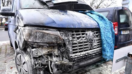 Am Neujahrstag wurde auch der dritte Kältebus der Stadtmission durch Brandstiftung schwer beschädigt.