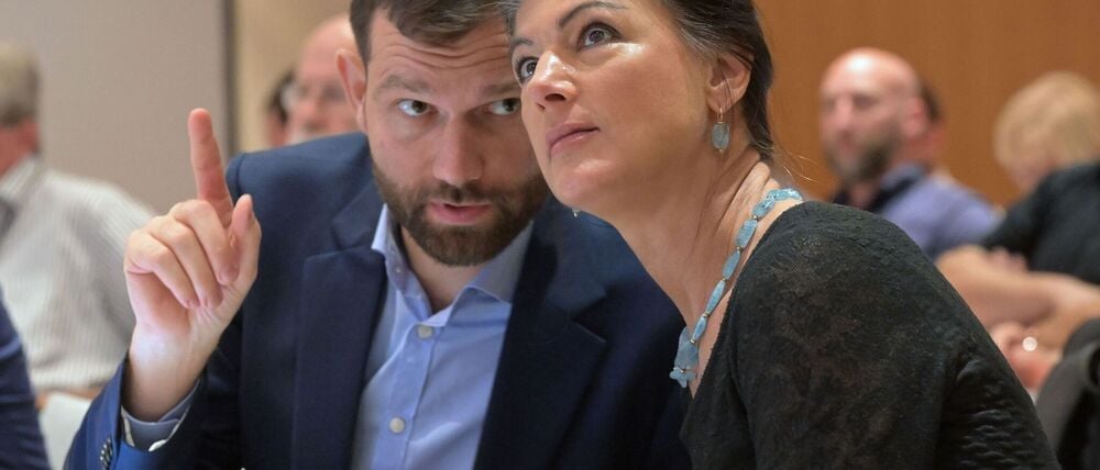 Brandenburgs BSW-Landesgeschäftsführer Stefan Roth äußert sich zur Forderung der SPD einem Treuebekenntnis zur Koalition (Archivbild).