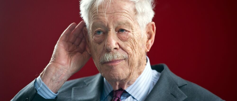 Michael Blumenthal. Von 1997 -2014 leitete er das Jüdische Museum in Berlin.