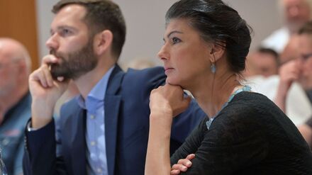 Brandenburgs BSW-Landesgeschäftsführer Stefan Roth äußert sich zur Forderung der SPD nach einem Treuebekenntnis zur Koalition. (Archivbild)