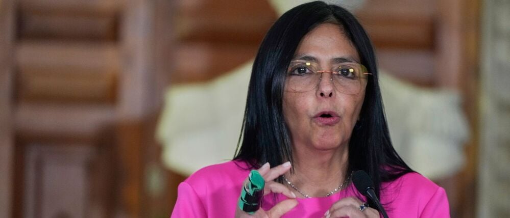 Die venezolanische Vizepräsidentin Delcy Rodríguez.