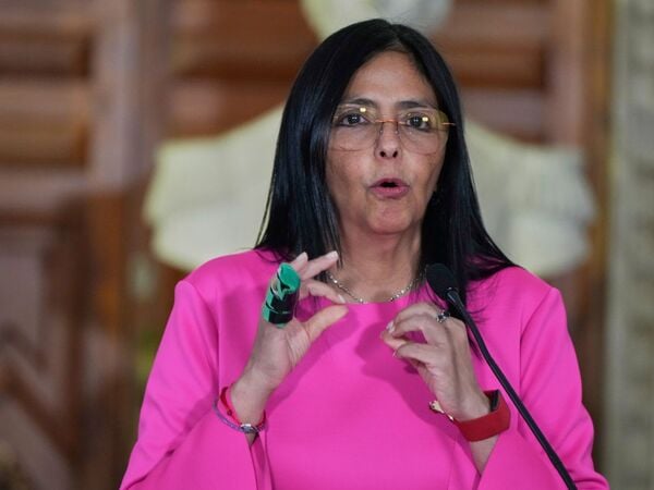 Die venezolanische Vizepräsidentin Delcy Rodríguez.