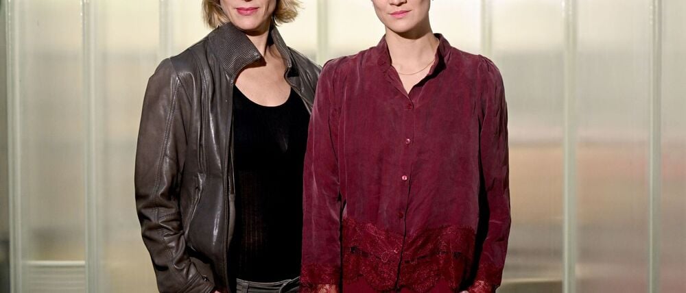 Anja Pahl (links) und Agnes Decker spielen die Kriminalhauptkommissarinnen in der ZDF-Serie „SOKO Potsdam“.