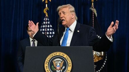 US-Präsident Donald Trump und Außenminister Marco Rubio.