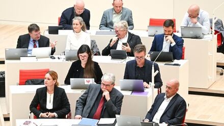 Ein lang andauernder Streit in der Brandenburger BSW-Landtagsfraktion bringt die Koalition immer stärker in Bedrängnis. (Archivbild)