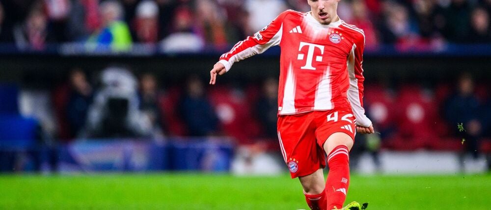 Trägt auch gern das Bayern-Trikot: Lennart Karl. (Archivbild)