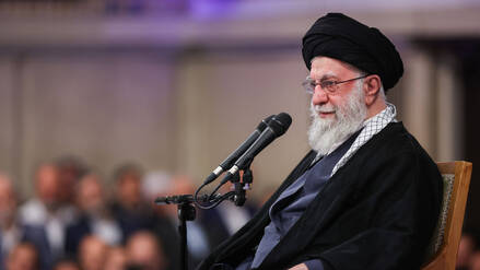 Irans oberster Führer Ayatollah Ali Khamenei (86)