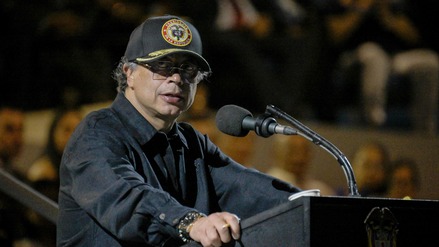 Kolumbiens Präsident Gustavo Petro.